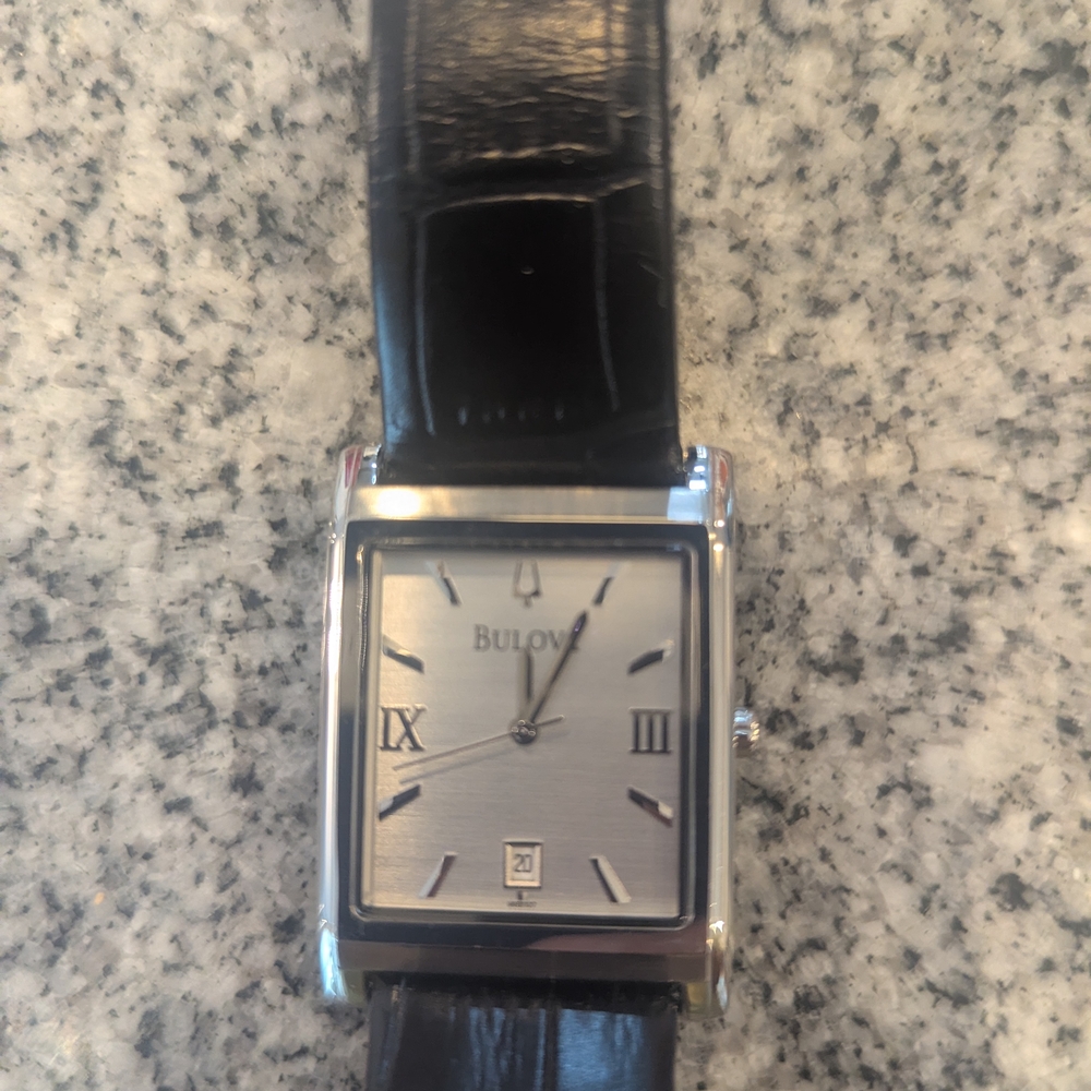 Bulova Rectangular Dress Watch